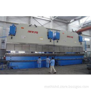 Safe CNC Synchro hydraulic tandem press brake  14000mm Widt